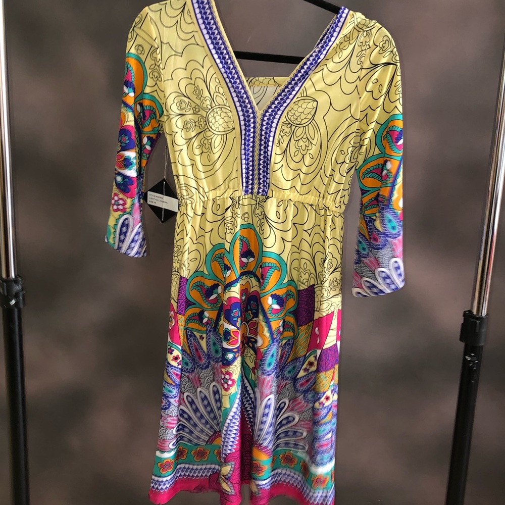 “White Mark” Dress